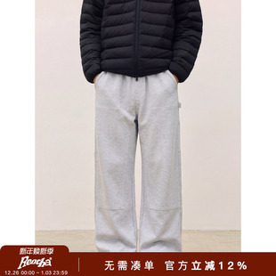 宽松长裤 加厚休闲裤 双膝工装 REOCHA热呈秋冬季 男士 卫裤 裤 国潮工装