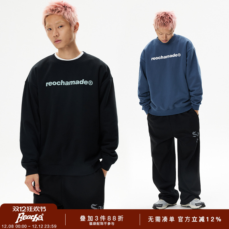 REOCHA热呈潮牌卫衣套头