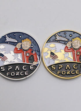 外贸纪念币 美国航天纪念币 纪念章 外币硬币