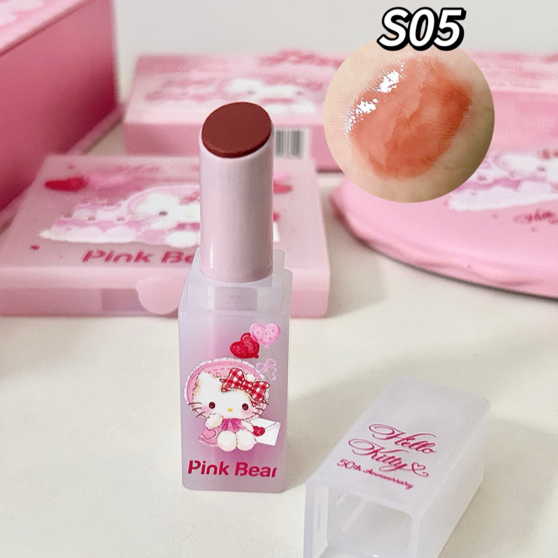 Hello Kitty Lipstick Gift Box Pinkbear S05 Lip Glaze - Taobao product photo 3