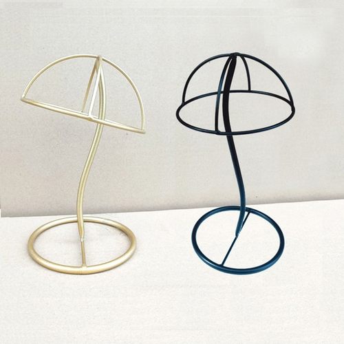 艺美帽托展示架铁艺加粗