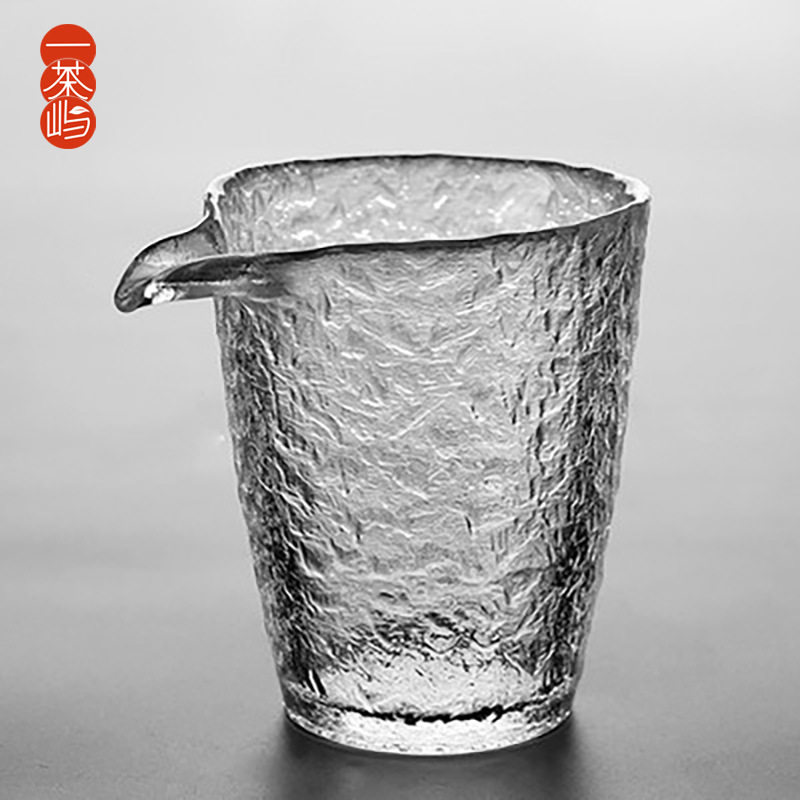 日式初雪玻璃公道杯锤纹分茶器高档公杯茶海茶漏一体套装茶具配件,餐饮具,公道杯,淘宝优惠券,粉丝福利购,淘宝优惠卷