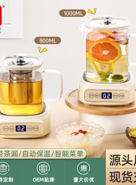 厂家直供带茶漏分体花茶壶家用多功能养生杯煮茶壶保温养生壶代发