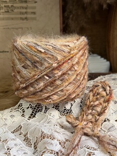 咿唔手混线-美拉德合集特色孤品复古风钩针棒针编织毛线帽子包包