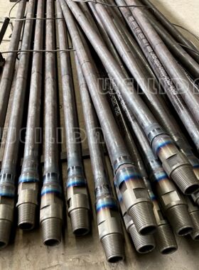 127潜孔钻杆9.19壁厚长度自选 气钻钻机专用配件 不包邮 厂家发货