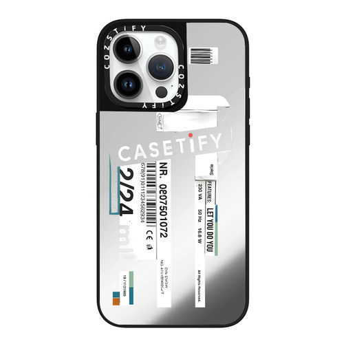 黑底英文贴纸拼接适用cozstify手机壳苹果iPhone16promax手机壳15pro14磁吸13镜面12保护壳香港潮牌手机保护