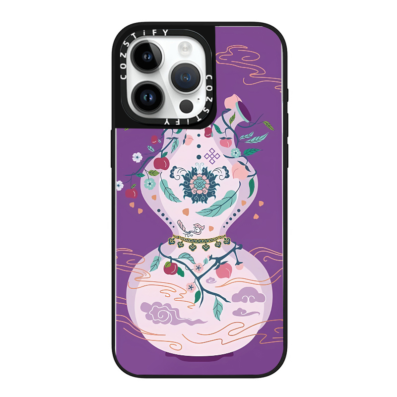 香炉紫烟葫芦适用cozstify手机壳苹果iPhone16promax手机壳15pro14磁吸13镜面12保护壳香港潮牌手机保护套iPh