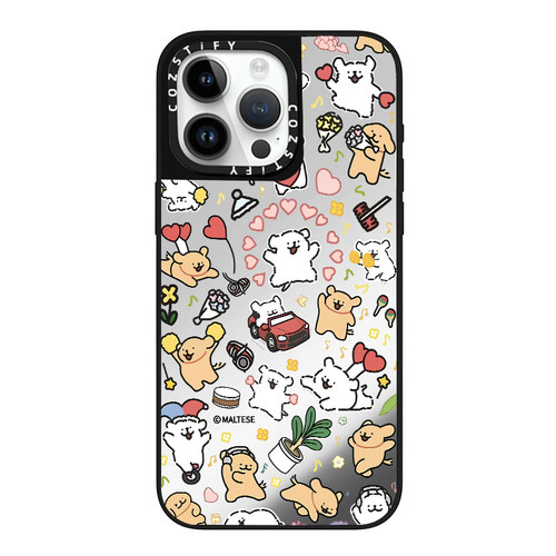 满屏线条小狗适用cozstify手机壳苹果iPhone16promax手机壳15pro14磁吸13镜面12保护壳香港潮牌手机保护套