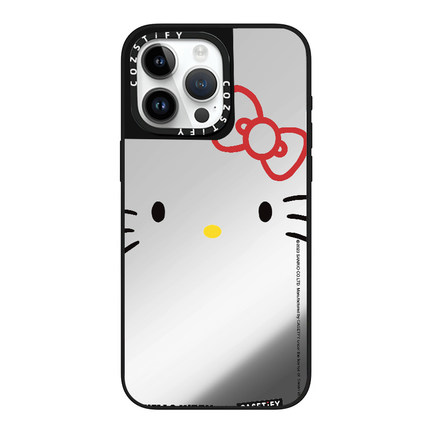 KT猫可爱面孔适用cozstify手机壳苹果iPhone16promax手机壳15pro14磁吸13镜面12保护壳香港潮牌手机