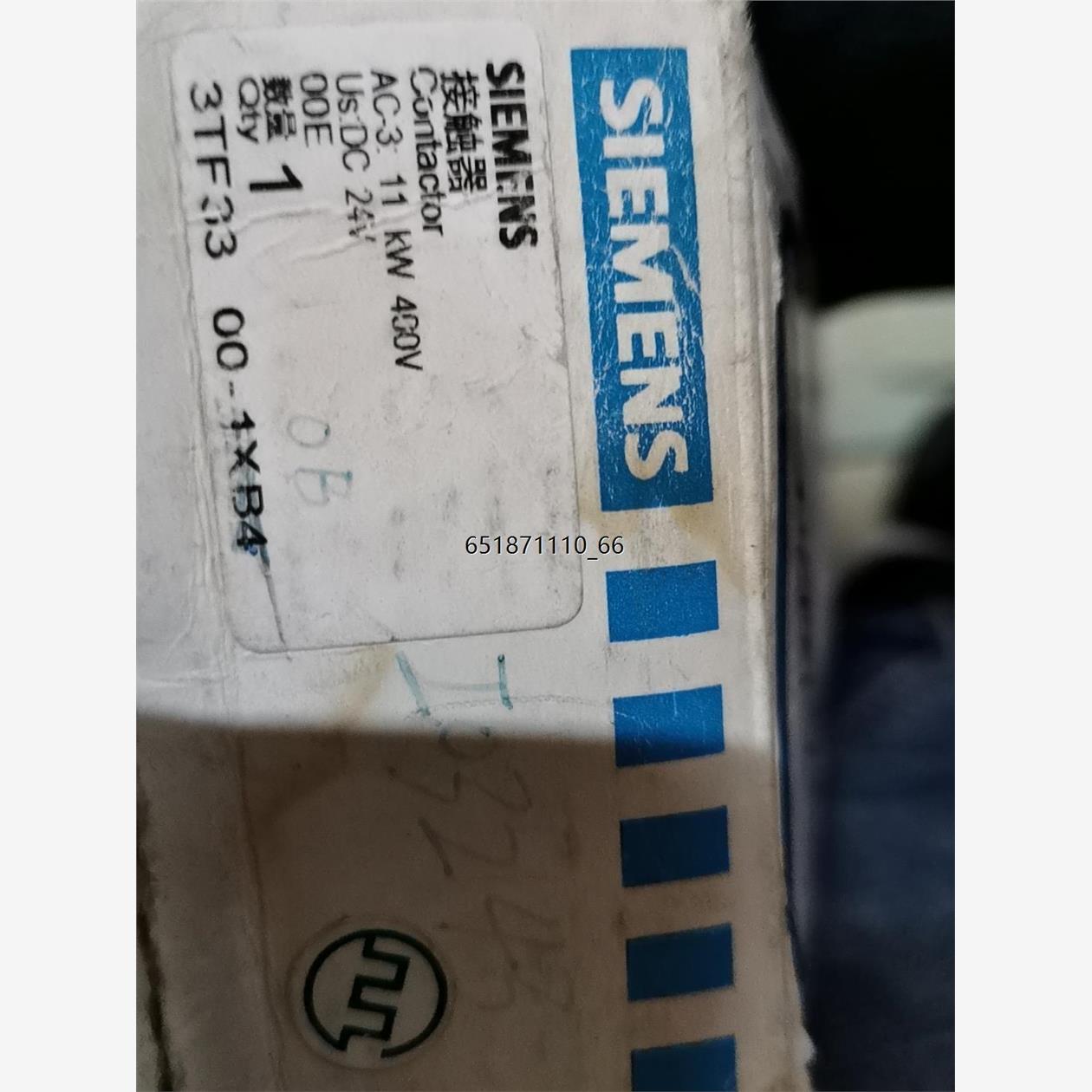 直流接触器3TF00-1XB4.，