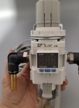 SMC真空过滤减压器AM30-02BE1-R-B，拆机成色漂