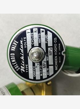 电磁阀NICHIDEN  Type:SX3
