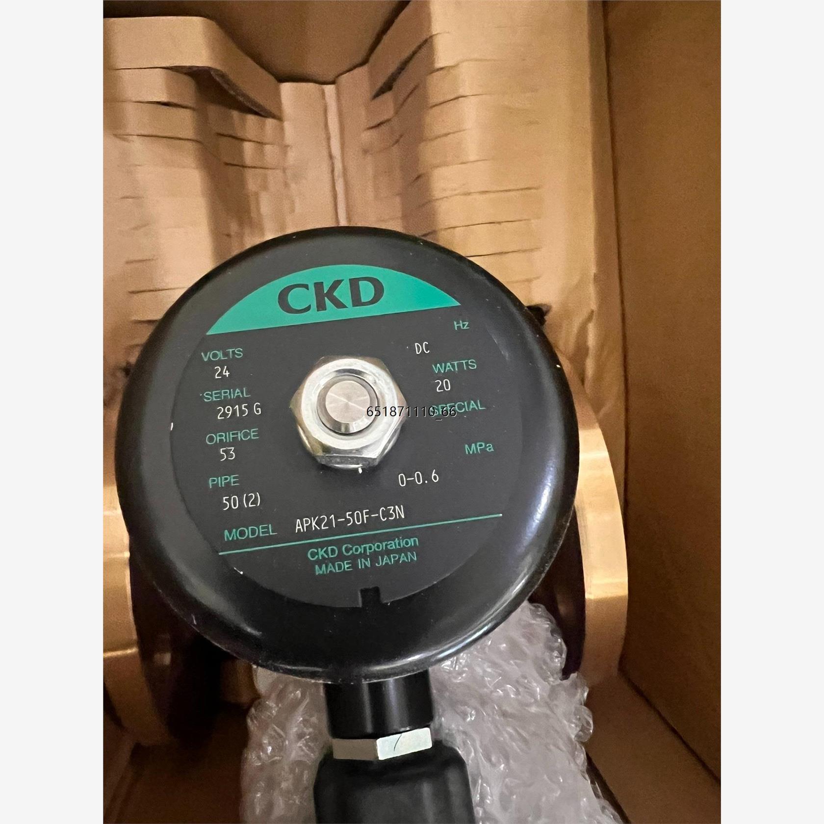 CKD电磁阀APK21-50F3N，