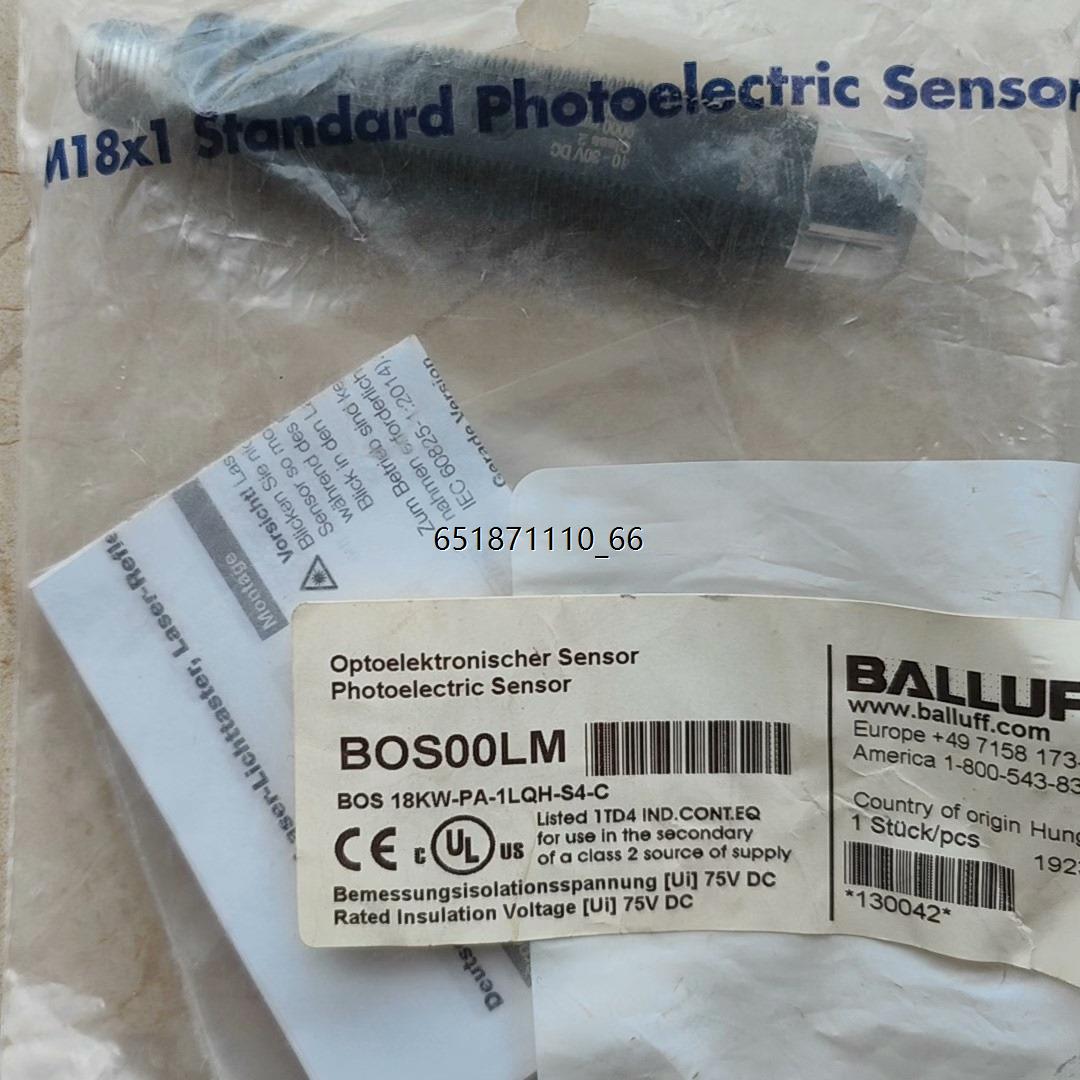 巴鲁夫BOS00LM光电开关