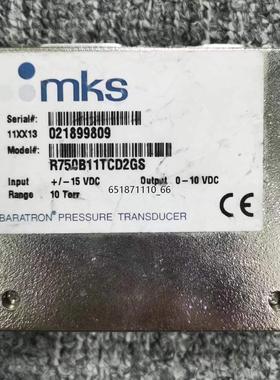 MKS R750B11TCD2GS, 10TORR BARA