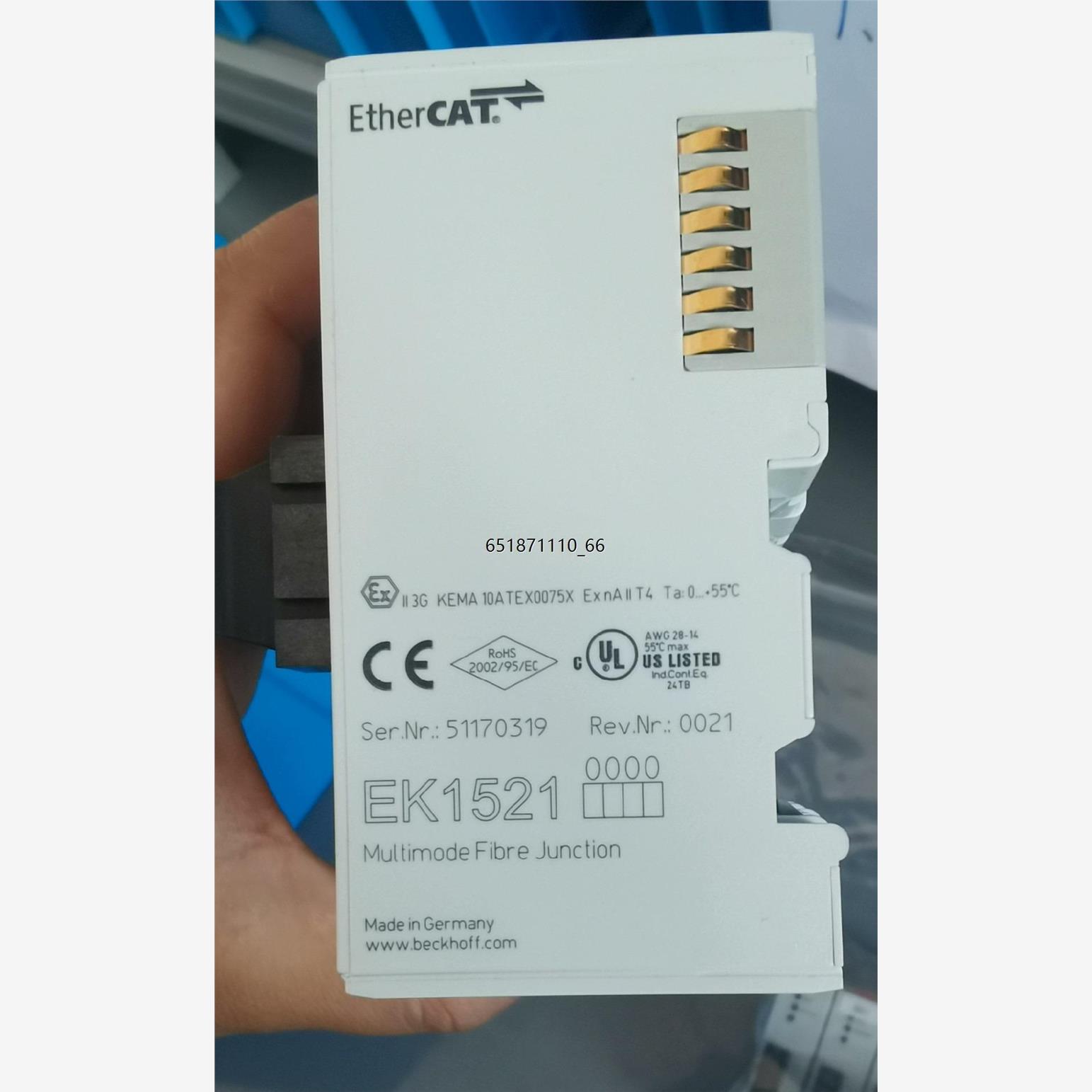 倍福模块EK1521，新柜体