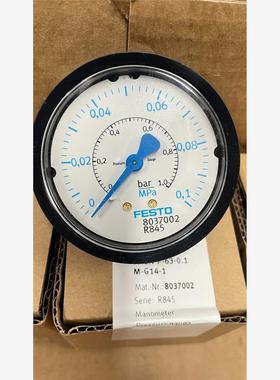 费斯托FESTO 8037002 面板式压力表 PAGN-P