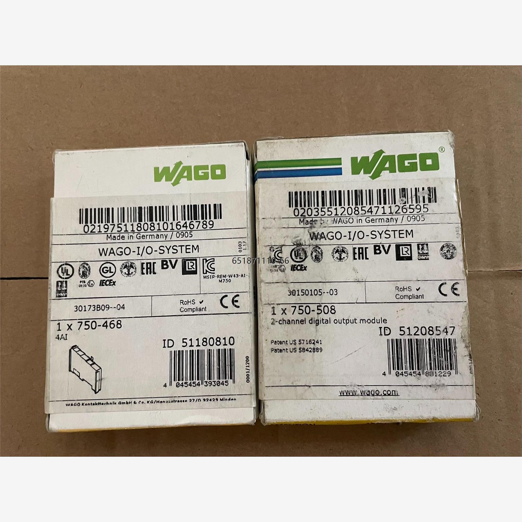 750-8全新万可Wago模块