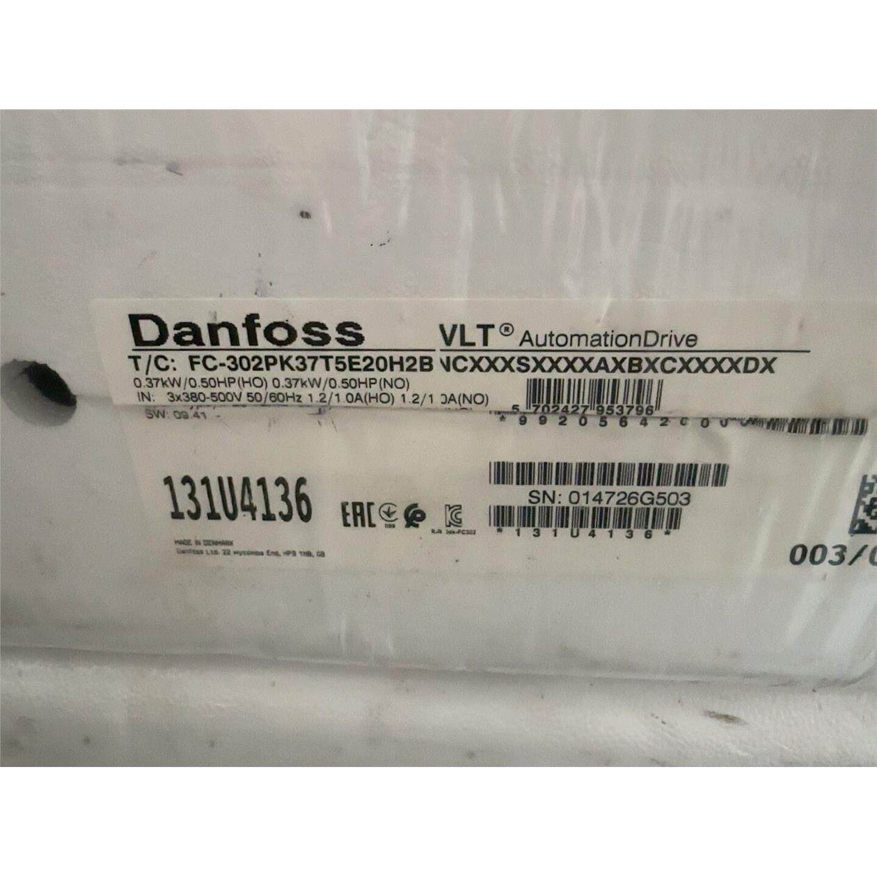 全新原装正品Danfoss丹佛斯变频器