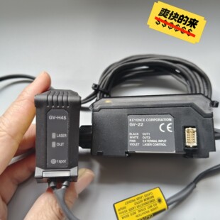 基恩士放大器GV-22 加传感器GV-H45 一组，放大器G