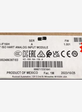 1756-IF16IH 询价购买