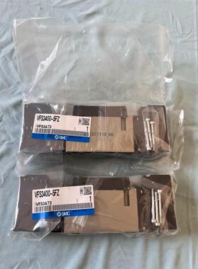 SMC电磁阀VFS3400-5FZ，全新未拆封，实物请见下图