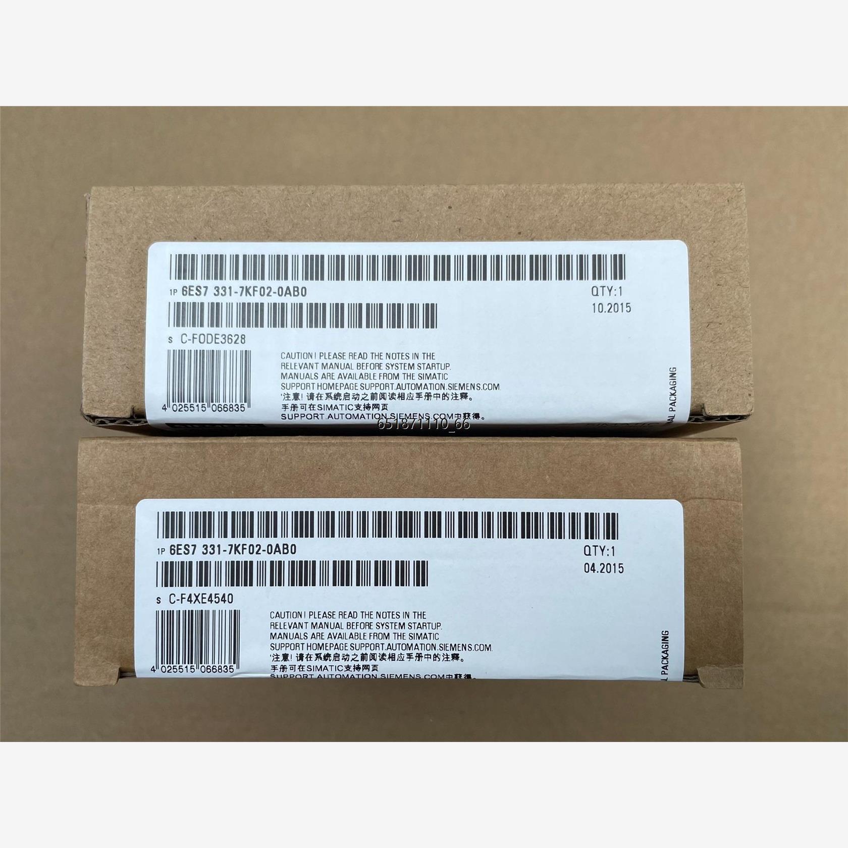 6ES7331-7KF02AB模块，