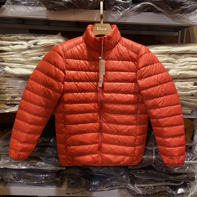 轻薄排骨羽绒服男女外套