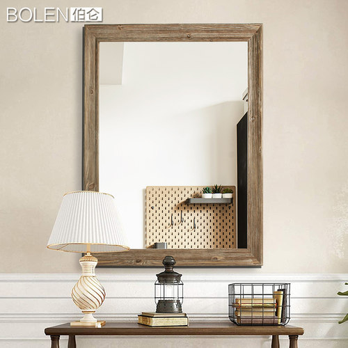 BOLEN原生态实木侘寂风复古镜