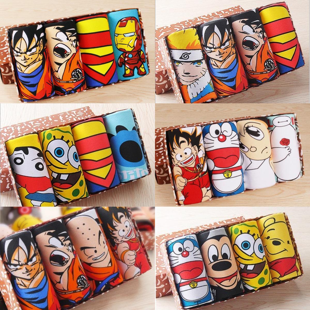 四角裤日漫卡通七龙珠男平角内裤