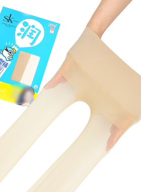 SK8863无痕隐形美型袜360度裆全无痕连裤袜5D超薄天鹅绒防勾丝袜