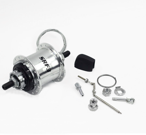 Sturmey Archer SRF3N 3*2内变速 外2内3速 花鼓 改小布brompton