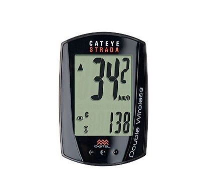 正品 CAT EYE猫眼 CC-RD400DW 带踏频 双无线传输 无线码表