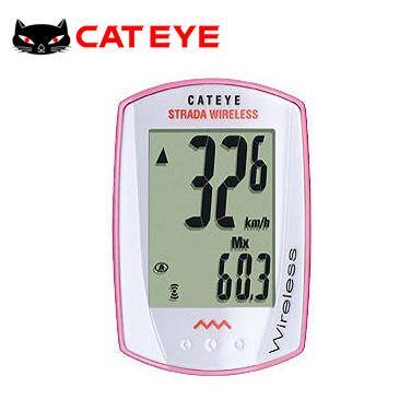 正品行货 CATEYE 猫眼 CC-RD300W 无线码表 里程表 白色 粉红色