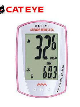 正品行货 CATEYE 猫眼 CC-RD300W 无线码表 里程表 白色 粉红色