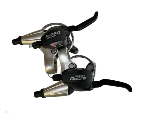 日本原产 SHIMANO DEORE ST-M530 山地 双控手柄 连体指拨 9速