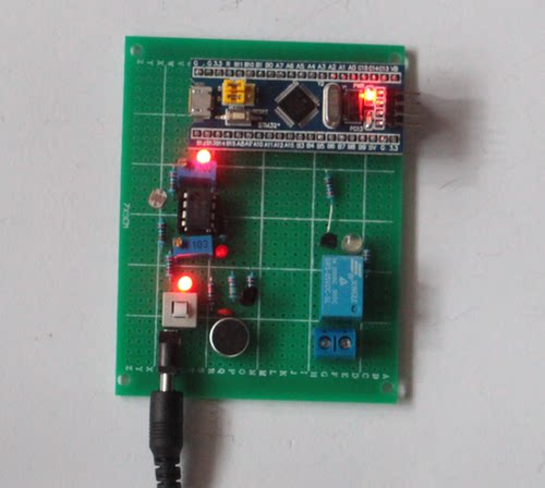 基于stm32单片机光控设计智能