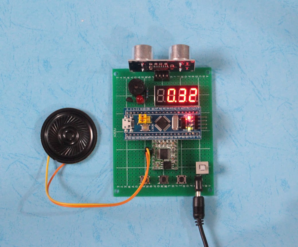 stm32单片机超声波测距语音播报