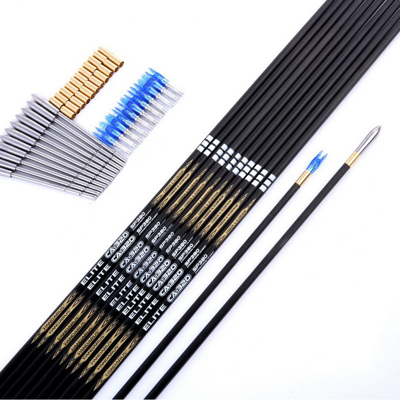 2内径国产x10碳铝箭竞技反曲射箭