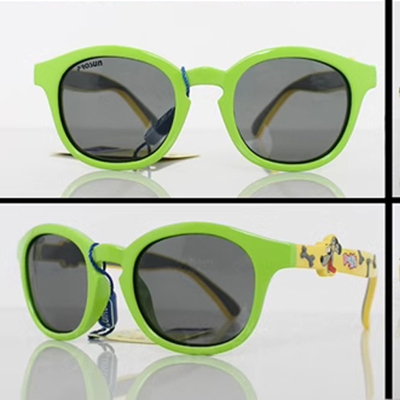 保圣儿童偏光太阳镜 女童时尚宝宝软质墨镜墨镜男童女孩防紫外线