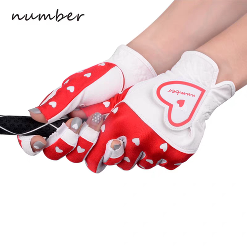 Number女士手套夏季露指防晒手套