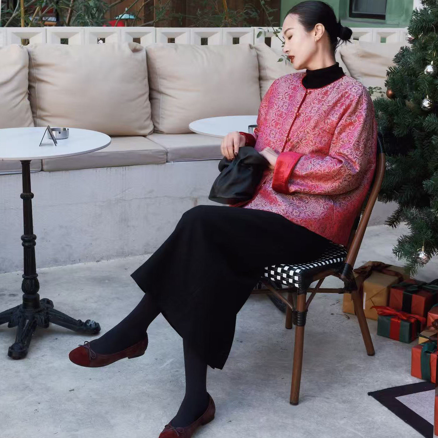 菲伊唐中式复古改良唐装真丝蜀锦冬棉衣圆领女上衣夹棉对襟外套女,女装/女士精品,上衣,淘宝优惠券,粉丝福利购,淘宝优惠卷