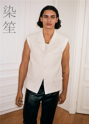 百搭无袖西服领背心马甲夏装马夹