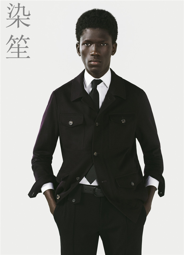 狩猎装短装夹克外套呢子秋装羊毛帅气英伦潮流西服新款便服西装男