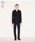 羊毛西装 春夏新品 西服修身 侧面一粒扣门襟潮流夏装 商务绅士男 男装