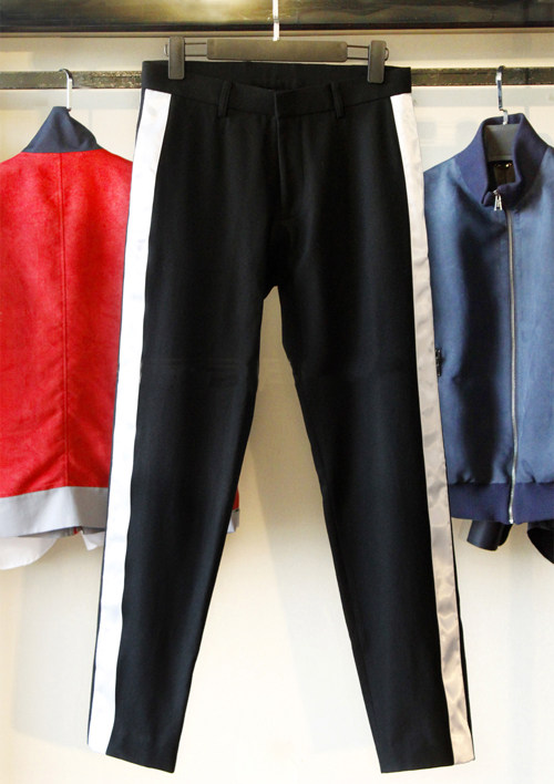 2026春秋新款西裤男款毛呢裤子羊毛西裤修身长裤西装裤小腿裤锥形