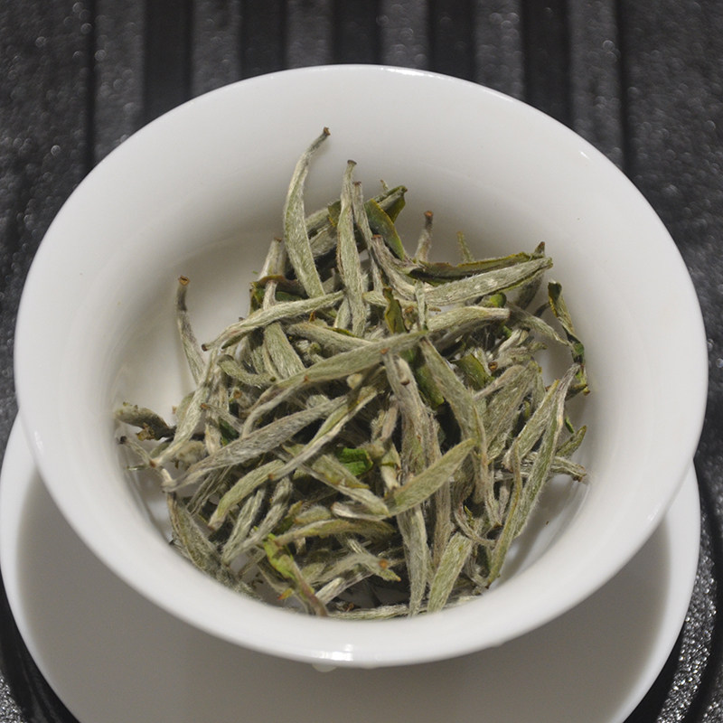 特级明前白毫银针2022年核心太姥山一级新茶高山日晒福鼎白茶散茶