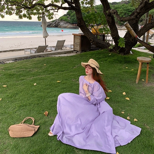 temet 桑蚕丝普罗旺斯薰衣草经典 nosce 色彩 蓬蓬 原创春夏