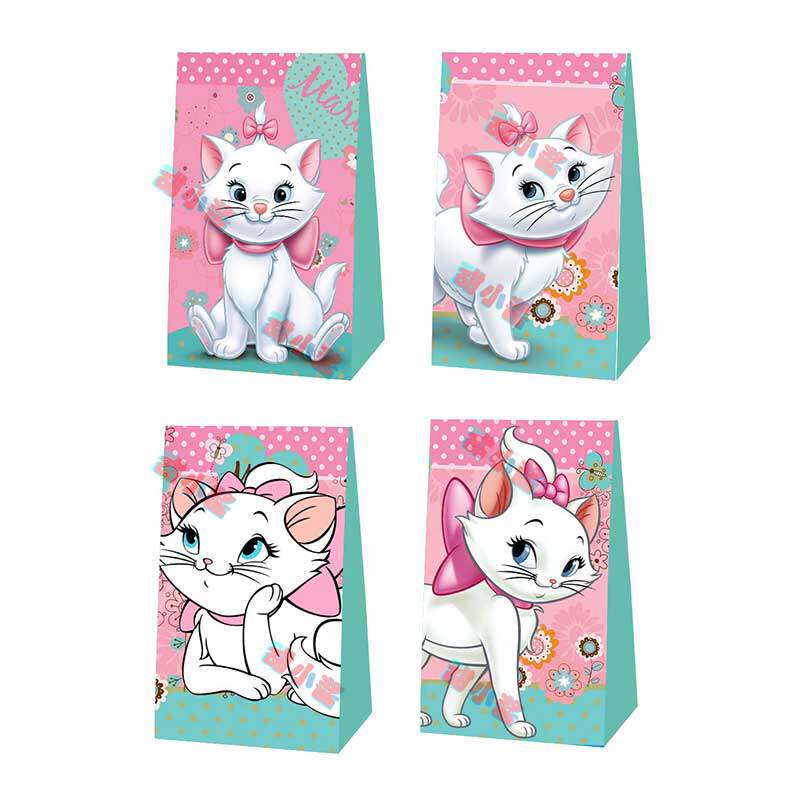 玛丽猫纸袋Marie Cat礼品袋生日派对用品女孩糖果袋回礼袋