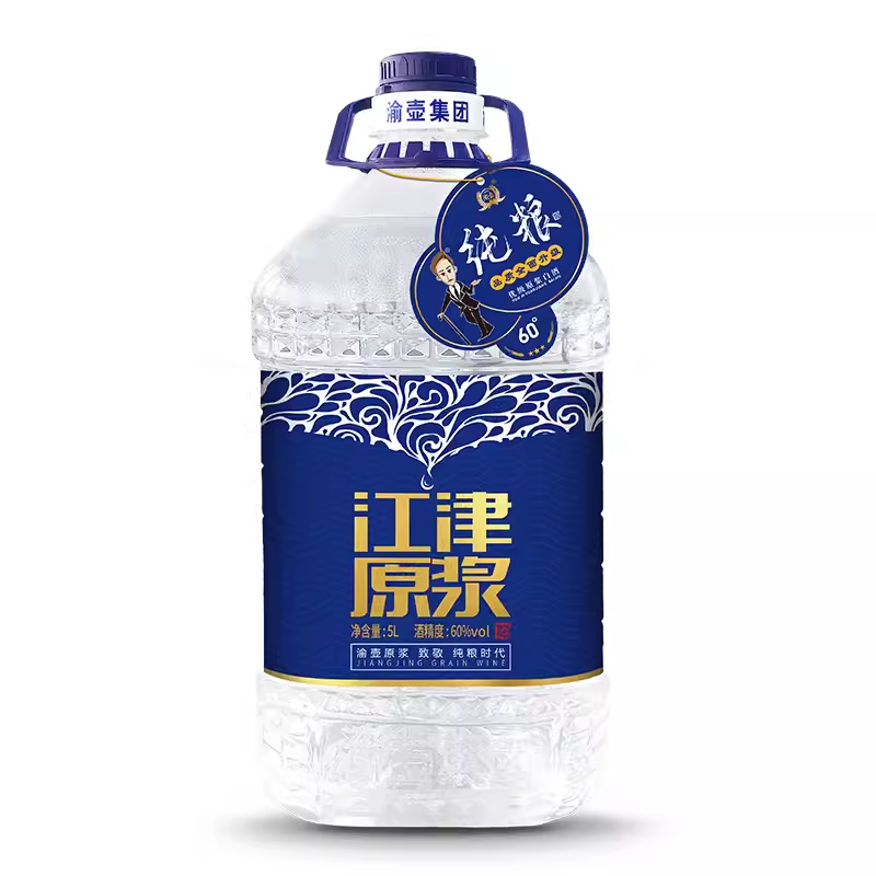 江津原浆高粱酒60度5L桶